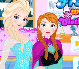 Elsa Ve Anna Çamaşır Yıkıyor