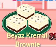 Beyaz Kremalı Brownie