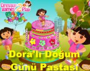 Dora'lı Doğum Günü Pastası