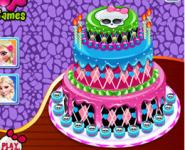 Monster High Figürlü Pasta