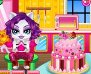 Monster High Kedi Kızın Pastası