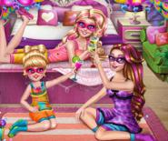 Süper Barbie'nin Eğlenceli Pijama Partisi